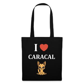 I love Caracal - Tote Bag - black - Front