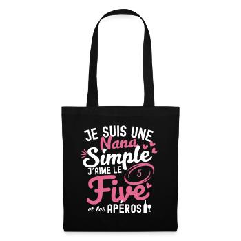 Rugby Humor Gift Women Rugby 5-a-side - Tote Bag - black - Front