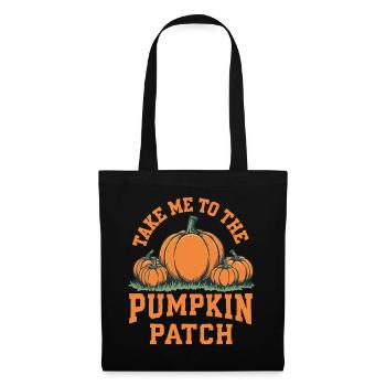 Take me to the pumpkin patch - Tote Bag - black - Front