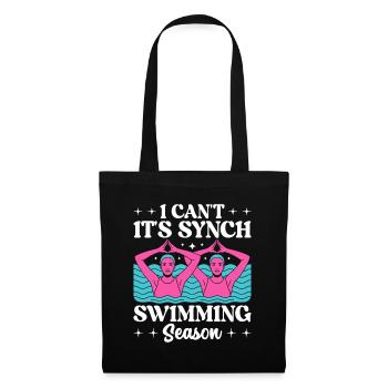 Natation synchronisée Natation artistique Sports nautiques - Sac en tissu - noir - Devant