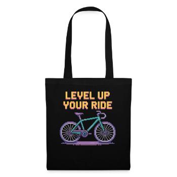 Cycling Cycling Mountain Bike MTB - Tote Bag - black - Front