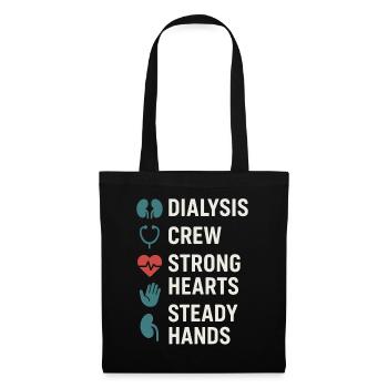 Dialysis Nurse Tech Kidney Care Nephrology - Tote Bag - black - Front