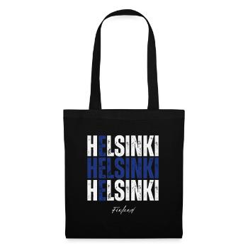 Helsinki Finland, a memory of Helsinki - Tote Bag - black - Front