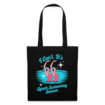 Natation synchronisée Natation artistique Sports nautiques - Sac en tissu - noir - Devant