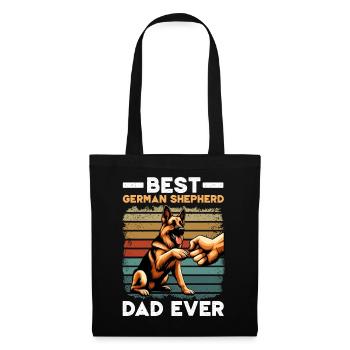 German Shepherd Dad Father's Day Father - Tote Bag - black - Front