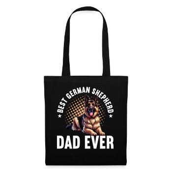 German Shepherd Dad Father's Day Father - Tote Bag - black - Front