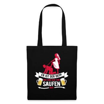 He's the idiot - JGA Team Bräutigam - Tote Bag - black - Front