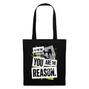 If I'm The Problem You Are The Reason Resilience - Tote Bag - black - Front