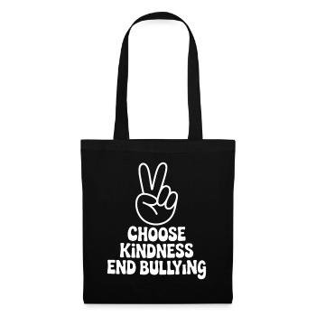Choose Kindness End Bullying - Tote Bag - black - Front