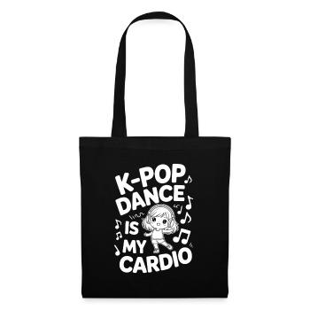 K-Pop Dance Funny Korea - Tote Bag - black - Front