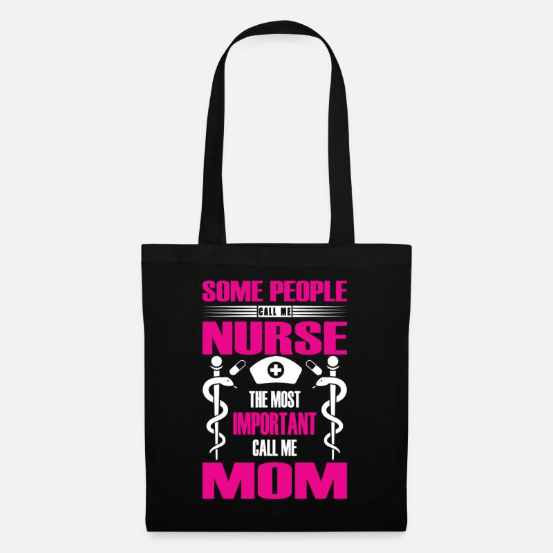 Nurse Mom Gift - Tote Bag - black