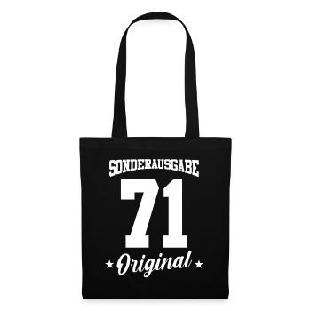 71 Birthday - Tote Bag - black - Front