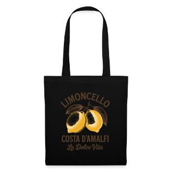 Limoncello Costa d’Amalfi La Dolce Vita - Sac en tissu - noir - Devant