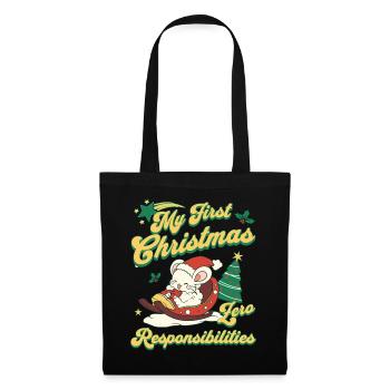 Funny Santa Claus Design for Feast of Love - Tote Bag - black - Front