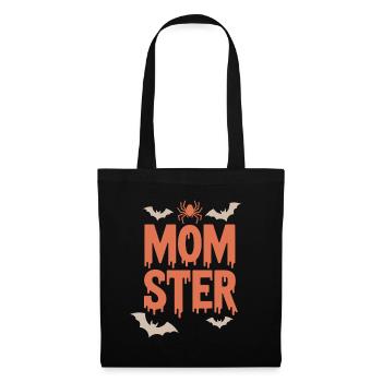 Momster Halloween Schriftdrip - Stoffbeutel - Schwarz - Vorne