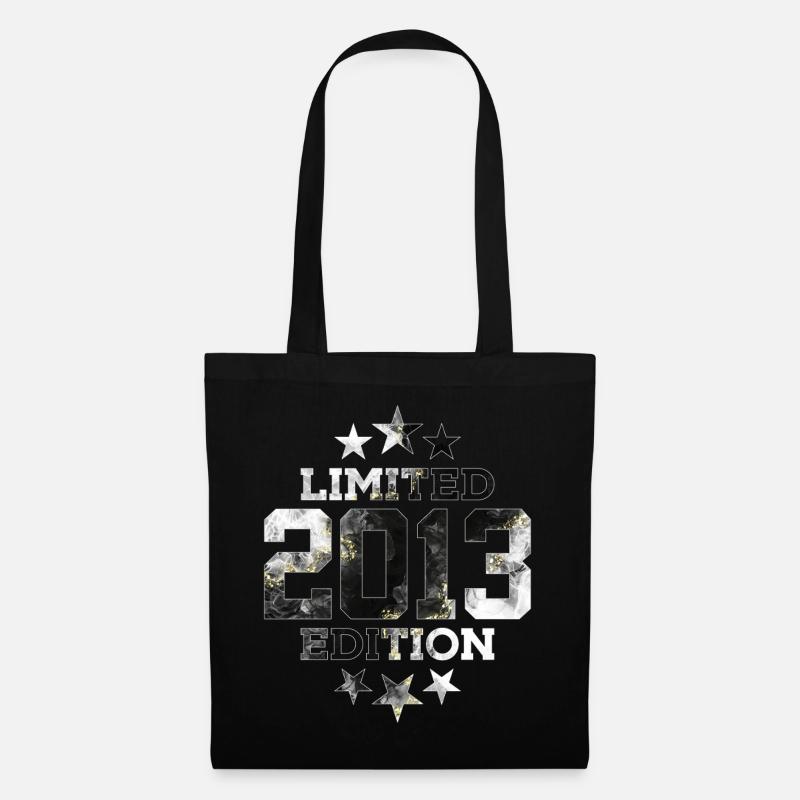 LIMITED EDITION 2013 13. GEBURTSTAG - Stoffbeutel - Schwarz