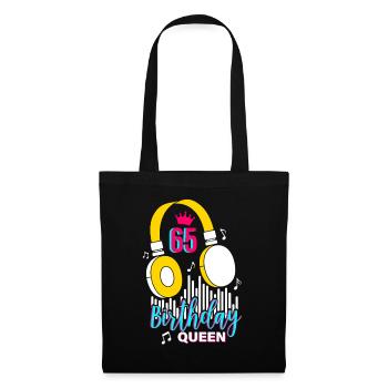 Birthday Queen 65th Birthday - Tote Bag - black - Front