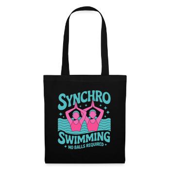 Natation synchronisée Natation artistique Sports nautiques - Sac en tissu - noir - Devant