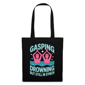 Natation synchronisée Natation artistique Sports nautiques - Sac en tissu - noir - Devant