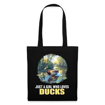 Canards Canard - Sac en tissu - noir - Devant