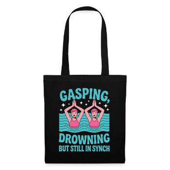 Natation synchronisée Natation artistique Sports nautiques - Sac en tissu - noir - Devant