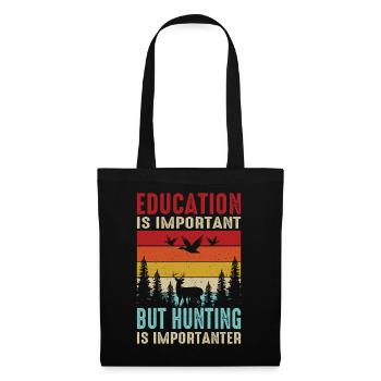 Hunter Gift Hunting Hunting Hunter Exam - Tote Bag - black - Front