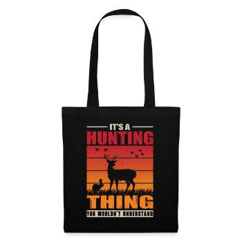 Hunter Gift Hunting Hunting Hunter Exam - Tote Bag - black - Front