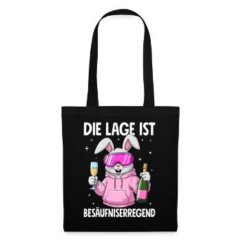 La situation est l’ivresse - Sac en tissu - noir - Devant