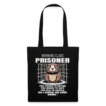 Monday Trapped Work Funny Work Outfit - Tote Bag - black - Front