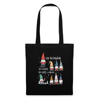 A mulled wine gnome La Nalala Christmas - Tote Bag - black - Front