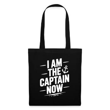 I Am The Captain Now - Tote Bag - black - Front