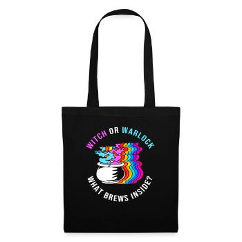 Révélation du sexe Halloween - Sac en tissu - noir - Devant