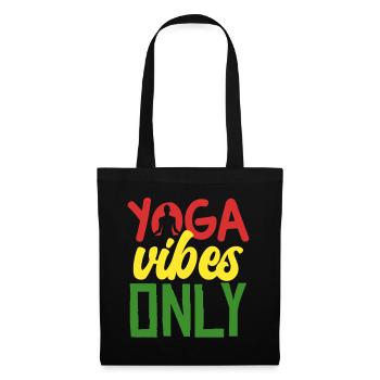 T-shirt Only Yoga Vibes - Sac en tissu - noir - Devant