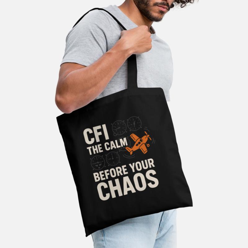 Flight Instructor Cfi Pilot Aviation Instructor Tote Bag