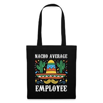 Nacho Employé moyen - Sac en tissu - noir - Devant