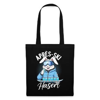 Après-ski bunny - Tote Bag - black - Front