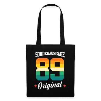 89 Birthday - Tote Bag - black - Front