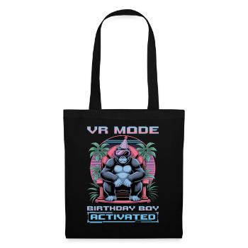 Birthday Gamer VR - Tote Bag - black - Front