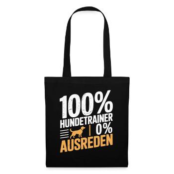 Dog School Dog Lover Dog Trainer - Tote Bag - black - Front