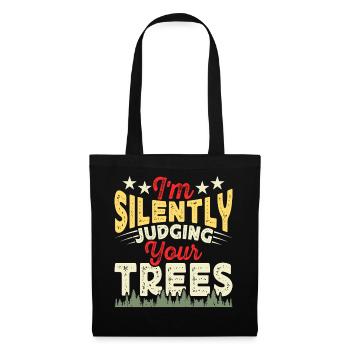 Ébéniste Ébéniste Cadeau Menuisier - Sac en tissu - noir - Devant