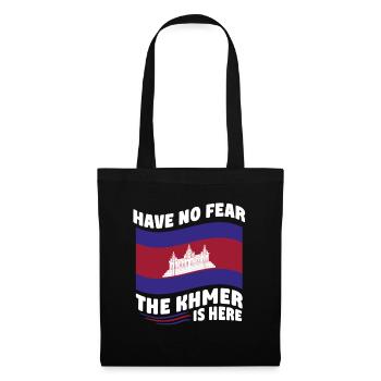 Cambodge Cambodgien Les Khmers sont là - Sac en tissu - noir - Devant