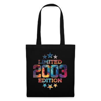 LIMITED EDITION 2003 23RD BIRTHDAY - Tote Bag - black - Front