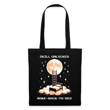 Skill Unlocked: WBTB | Lucid dream, lucid - Tote Bag - black - Front