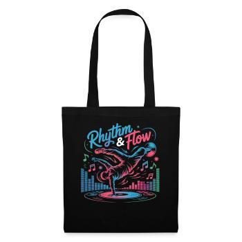 Streetdance Beat – Urban DJ Music Design - Sac en tissu - noir - Devant