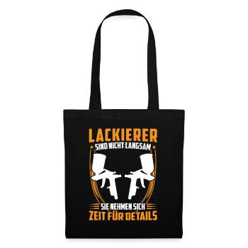 Painter est un peintre de véhicules lents - Sac en tissu - noir - Devant