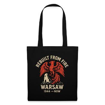 Rebuilt from Fire Warsaw Phoenix Design - Tote Bag - black - Front