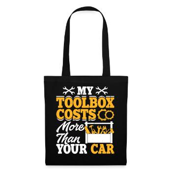 Mechanic Mechatronics Technician Screwdriver Gift - Tote Bag - black - Front