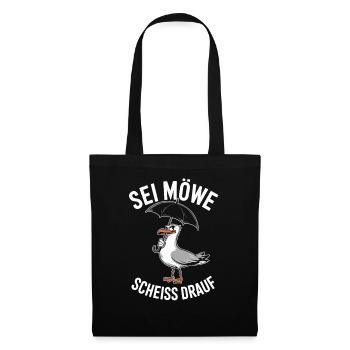 Be seagull fuck it Humorous Seagull with - Tote Bag - black - Front