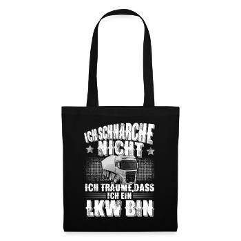 Camionneur - Sac en tissu - noir - Devant