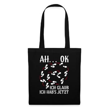 Line Dancing Cowboy Line Dancer Line Dance - Tote Bag - black - Front